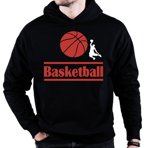 Basketball -Oversized kapucnis pulóver