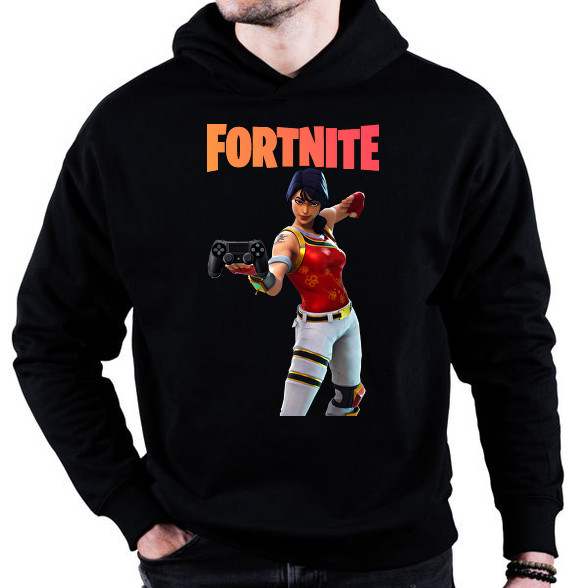 Scarlet Defender Fortnite-Oversized kapucnis pulóver