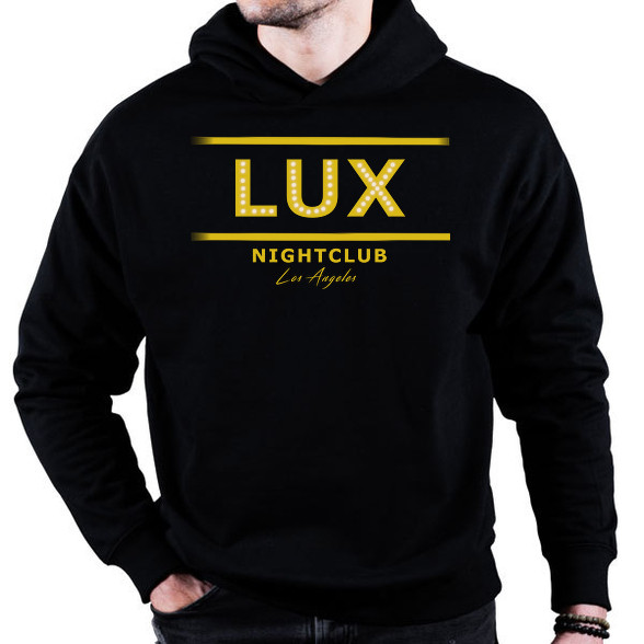 luxnightclub-Oversized kapucnis pulóver