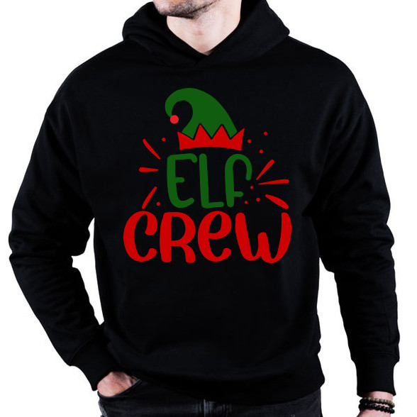 Elf crew-Oversized kapucnis pulóver