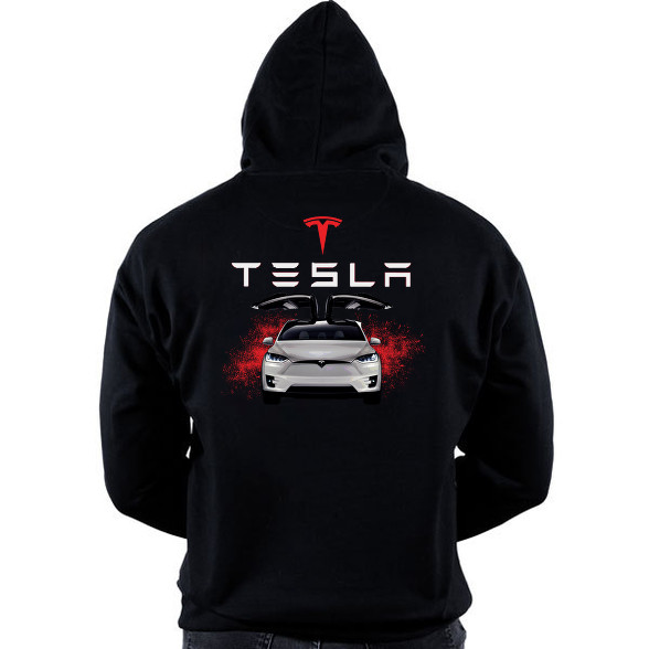 tesla -Oversized kapucnis pulóver