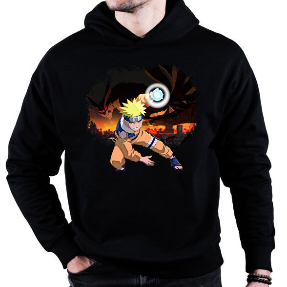 Naruto-Oversized kapucnis pulóver