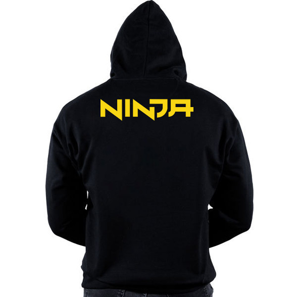 Ninja - Yellow-Oversized kapucnis pulóver