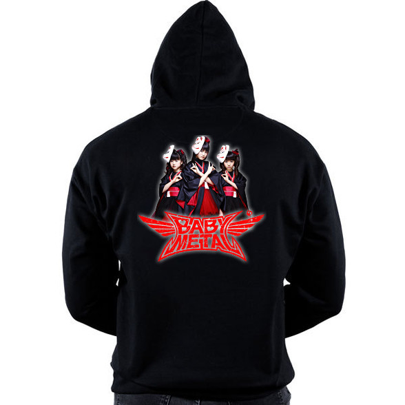 Babymetal J-POP-Oversized kapucnis pulóver