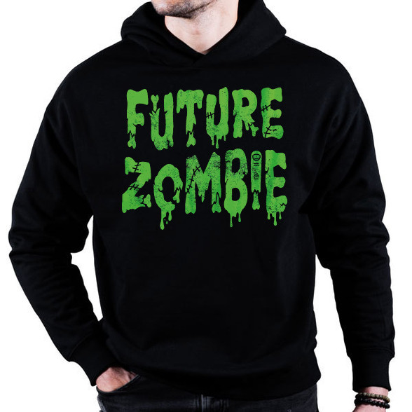 Future Zombie-Oversized kapucnis pulóver