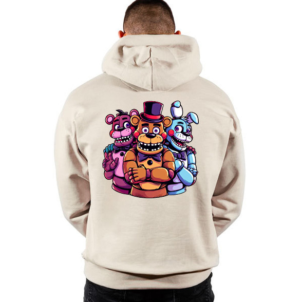 Freddy Fazbear and friends-Oversized kapucnis pulóver