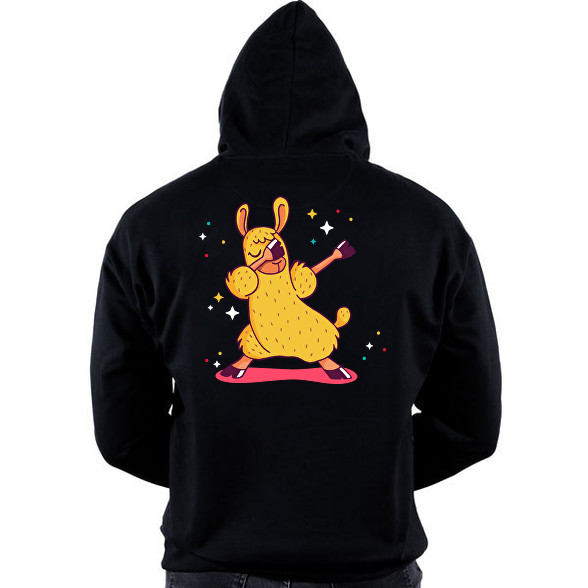 Llama Dabbing-Oversized kapucnis pulóver