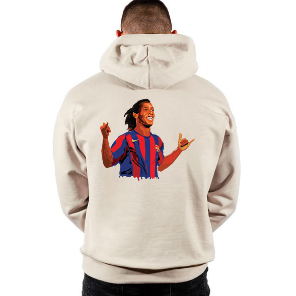 Ronaldinho-Oversized kapucnis pulóver