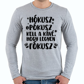 Férfi hosszú ujjú póló