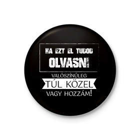 Kitűző, hűtőmágnes